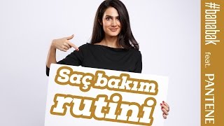 Rüya Büyüktetikin Saç Bakım Rutini [upl. by Egief481]