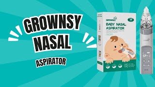 Grownsy Nasal Aspirator [upl. by Marybelle]