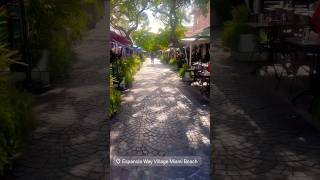 Exploring Espanola Way Miamis Hidden Gem [upl. by Aelc]