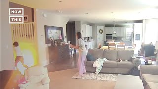 Hoverboard Explodes in Utah Home Shorts [upl. by Aehcim]