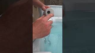 Replacing Moto Massage Jet on Hot Springs hottub [upl. by Zedecrem620]