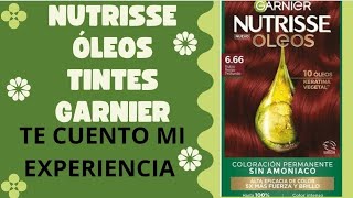 Tinte de cabello Nutrisse Óleos sin amoniaco¿funciona tintes nutrisseoleos garnier coloracion [upl. by Llib]