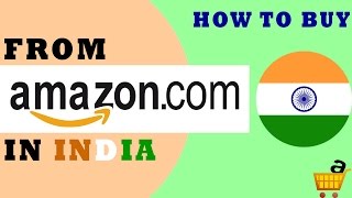 How to buy products from amazon com in India  How to order products from amazoncom from india [upl. by Leihcey]