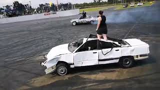 Sunesh Spinning VS Drifting At The Rock Raceway [upl. by Kreit]