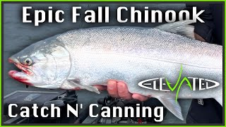 Insane Fall Salmon Fishing Catch N Canning  Oregon Chinook Coho  2024 Ep 02 [upl. by Linson]