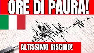 TERREMOTO IN ITALIA  ALTISSIMO RISCHIO [upl. by Walkling]