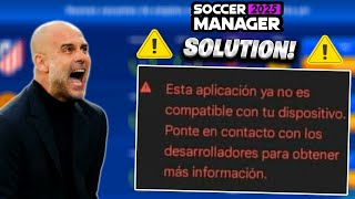 How to play Soccer Manager 2025 for UNSUPPORTED DEVICE [upl. by Hennessy]