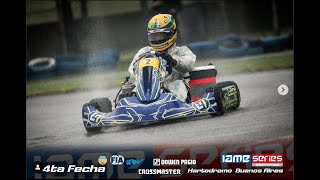 IAME SERIES FECHA 7  0311  Champion Cup  Kartodromo Zarate [upl. by Nassi]