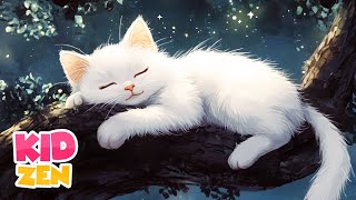 12 Hours of Relaxing Music For Children  Dreamy Cat  Be Calm and Focused  Sleep Music [upl. by Lyrahs502]