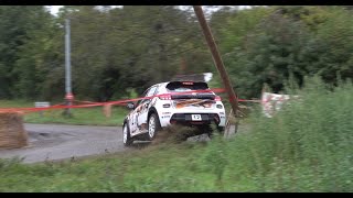 Rallye du Chasselas 2024  CRASHES amp FLAT OUT [upl. by Yelyac661]