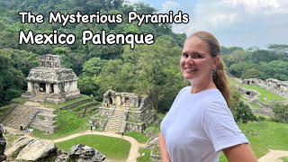 Ancient ruins and pyramids in Palenque Mexico [upl. by Gruchot]