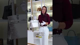 BIRKIN HIMALAYA BAG THE MOST EXPENSIVE BAG 🥰😍🥰 LUXURY MEETS FASHION unboxing fashion birkin [upl. by Esirtal]