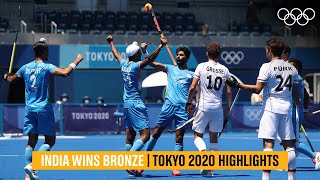 India win bronze after 41 years 🥉🇮🇳  Tokyo2020 Highlights [upl. by Colligan]