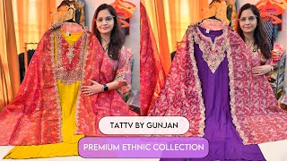 Premium Designer Suits  Cotton Muslin Partywear for Karvachauth Navratri amp Durga Puja [upl. by Urita11]