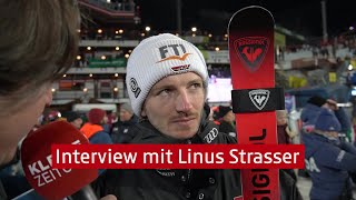 Nightrace RTL in Schladming Interview mit Linus Straßer [upl. by Anneg619]