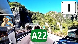 Italia A22  ✕ Bressanone  ✕ Trento [upl. by Rus]