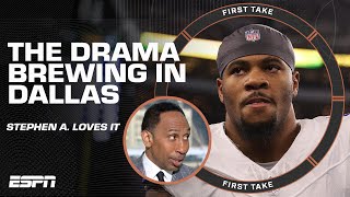 The Cowboys drama is HILARIOUS BEAUTIFUL 😍 Stephen A LOVES the latest on Dak amp Micah  First Take [upl. by Annaya573]