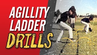 Agility Ladder  Baseball Drill [upl. by Hoshi206]