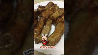 Pork ribs air Fryer short hongkongvloggers [upl. by Nedah809]