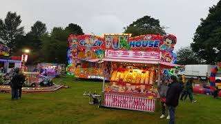 Fairground Area Walk Around Gateway Festival Skipton Filmed 7th August 2021 [upl. by Malva]