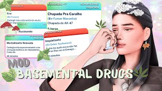 Como baixar e configurar o mod basemental drugs no the sims 4 [upl. by Attenahs]