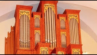 XAVER VARNUS ORGAN PLAYS ALBINONIS ADAGIO IN CONCERT IN LENDAVA SLOVENIA [upl. by Umont504]