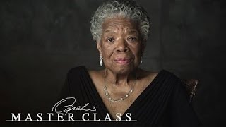 Dr Maya Angelou quotBe a Rainbow in Someone Elses Cloudquot  Oprahs Master Class  OWN [upl. by Xila]