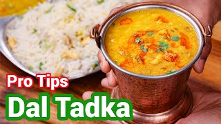 Moong Dal Tadka Recipe  Restaurant Style with Pro Tips  Perfect Dal Tadka with Tiips amp Tricks [upl. by Enahpets]