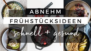 6 kalorienarme Frühstücksideen zum ABNEHMEN  Schnell und günstig frühstücken 🥞 [upl. by Yrrac679]