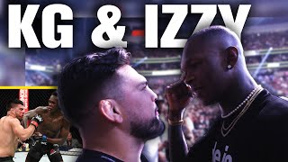 EXCLUSIVE Israel Adesanya amp Kelvin Gastelum FULL INTERACTION Behind The Scenes At UFC 290 [upl. by Ianteen617]