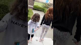 Adley Niko and Navey PRANK Dad with a SiLLY STRiNG SURPRiSE [upl. by Odrautse]