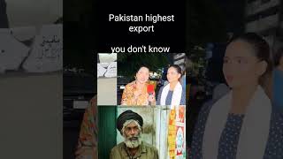 what Pakistan exports in the world pakistan beggers pakistanireaction [upl. by Anilejna288]