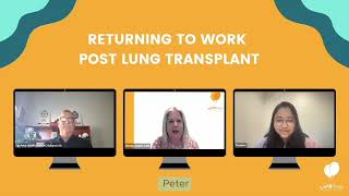 How Lung Transplant Patients Return to Work [upl. by Nadeen]