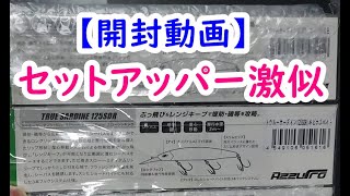 【開封動画】セットアッパー激似ルアー「トゥルーサーディン 125SDR」 [upl. by Akeemat]