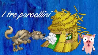 Storie per bambini  I tre porcellini   Audio libro [upl. by Fondea]