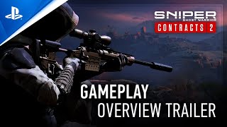 Sniper Ghost Warrior Contracts 2  Gameplay Overview Trailer  PS4 [upl. by Dibbell]