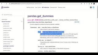 Pandas  pdgetdummies [upl. by Myrle]