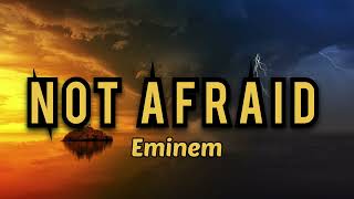 Eminem  Not Afraid slowedreverb lyrics [upl. by Aridnere705]