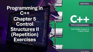 Programming in C Chapter 5 Control Structures II Repetition Exercises 51 to 54 [upl. by Amlez]