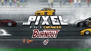 BURNOUT UPDATE NEW CARS ENGINES EXHAUSTS  PIXEL CAR RACER [upl. by Olemrac998]