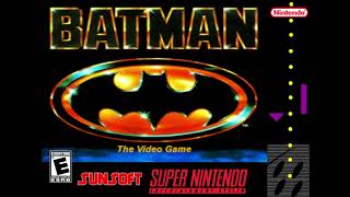 Danny elfman Batman Theme Batman 1989 SNES soundfont mashup [upl. by Heyer]