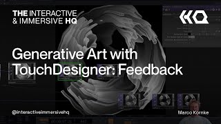 Generative Art with TouchDesigner Feedback  TouchDesigner Tutorial 186 [upl. by Hughmanick]