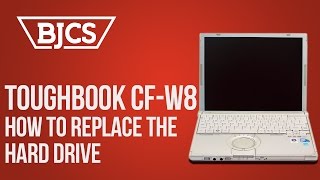 How to Replace the Hard Drive in a Panasonic Toughbook CFW8 [upl. by Bluma]