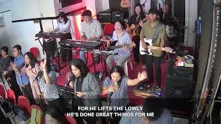 Exceeding Joy  Hillsong  JGGM CHURCH Montalban [upl. by Pollux631]