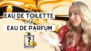 Différence entre Eau de Parfum Eau de Toilette et Eau de Cologne [upl. by Eilema662]