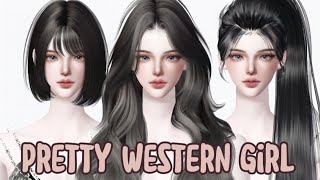 Zepeto Face Tutorial Pretty Western Girl  Oplas Zepeto Girl🦋☕ [upl. by Lihkin]