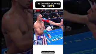 The definition of loving your job😂💀 boxing sports career job mma fighting face funny [upl. by Attenrev]