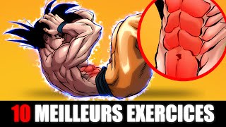 Les 10 meilleurs exercices ABDOS et OBLIQUES [upl. by Aeila]