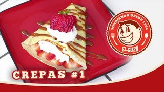 CREPAS 1 Receta Fácil  El Guzii [upl. by Richia]