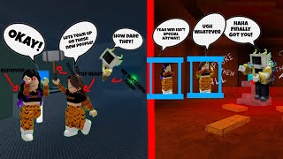 I MADE TEAMERS RAGE QUIT In Roblox Flee The Facility [upl. by Ahsitauq]